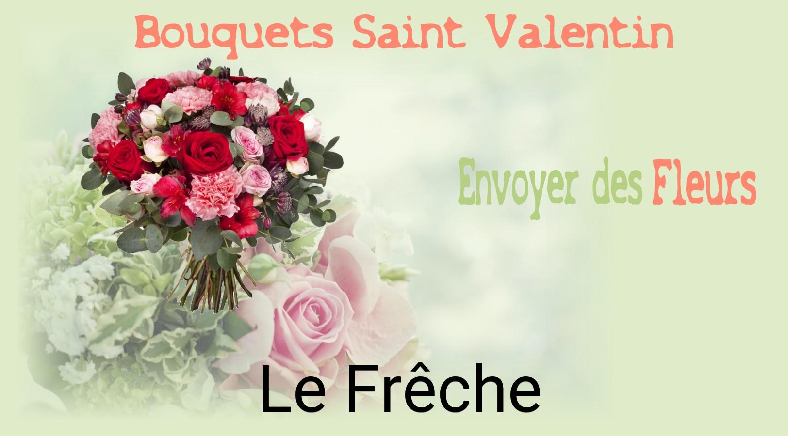 Roses de Saint-Valentin livrées à Le Frêche